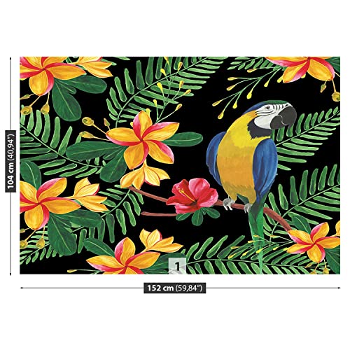 Papier Peint Fleurs ara Tulup : Rénovation Murale Facile et Moderne - 6