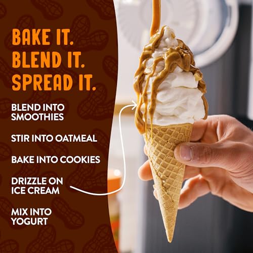 Image of PBfit 8 Ounce Classic Peanut Butter Powder, Powdered Peanut Butter Spread From Real Roasted Peanuts, 8g of Protein 8% DV, Gluten-Free, 60 calories, 87% less fat (Pack of 1)