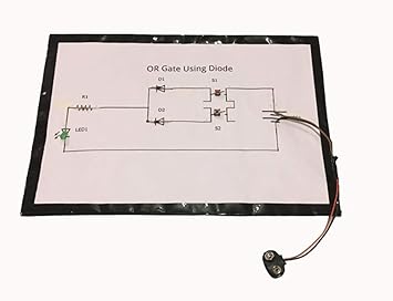 Project Hub -OR gate Using DIODE || 12th Physics Ready to use Project (Base-Cardboard)