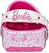 Crocs® Barbie Classic Clogs – Sip-on Shoes for Toddlers – PU Upper – EVA Outsole – Round Toe – Pivot Heel Strap Electric Pink Men's 9, Women's 11 Medium