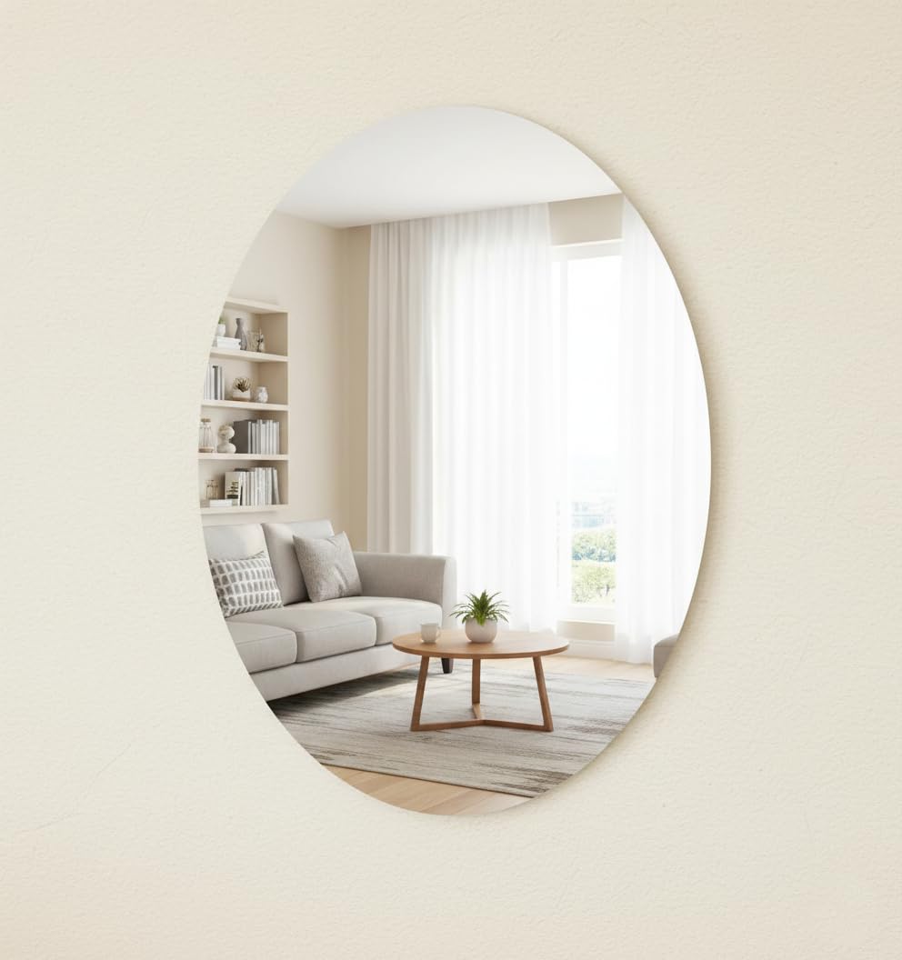 Capsule Wall Mirror - Modern Design FREE SHIPPING -10