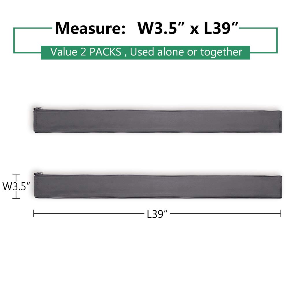 StangH - Funda para gestión de cables (3,5 x 19 x 39 pulgadas)