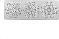 Vista 4 de Molde de encaje de hojas huecas 3D para fondant, molde de dulces de múltiples hojas y flores, chocolate, manualidades de azúcar, decoración