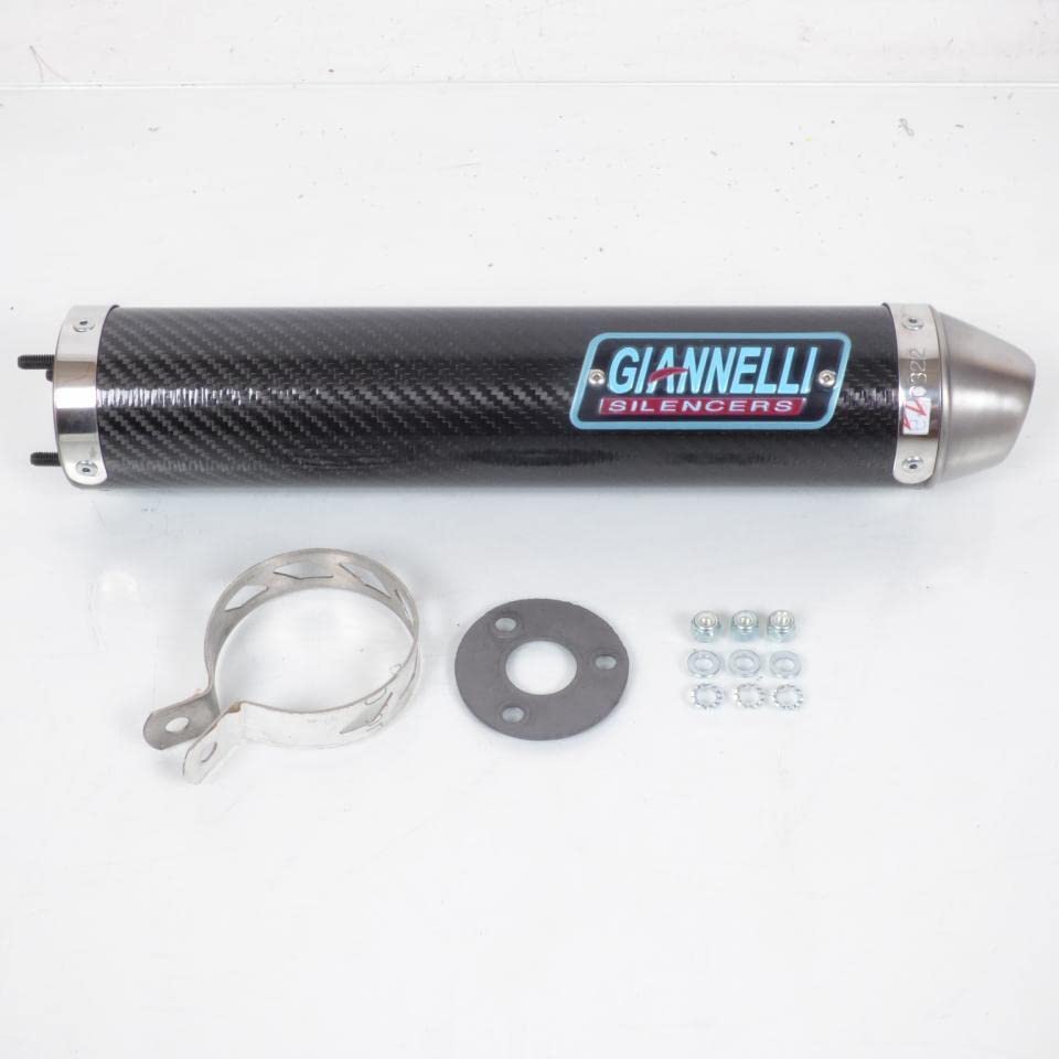 Silenciador de escape GIANNELLI para Moto Aprilia 125 RS Extrema 1995 a 1998