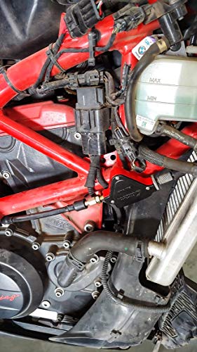 Image of Pro-Spec Easy Clutch Pro Plus Motorcycle Clutch Cable 650 CC & Below (EC 240 Red)