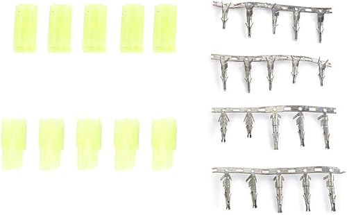 5 pares mini macho y hembra conector de enchufe para aviones RC NiMH aviones