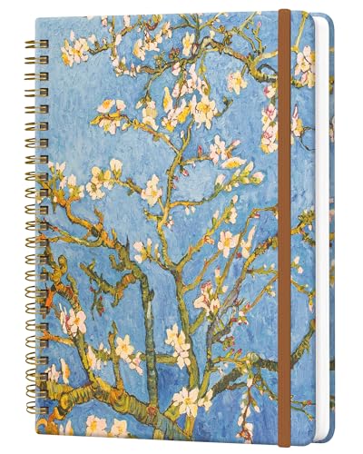 Carnet de notes A5 pour école et travail avec papier ligné de 60 feuilles