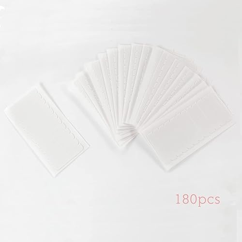 180 pestañas de cinta de extensión de cabello, cinta de repuesto de doble cara, cinta adhesiva sin residuos, herramientas de extensión de cabello