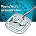 4Pcs 50kg Half-Bridge Load Cells – Stainless Steel Weighing Sensors for Industrial Scales, 110lb Capacity Strain Gauges with 3-Wire Connection