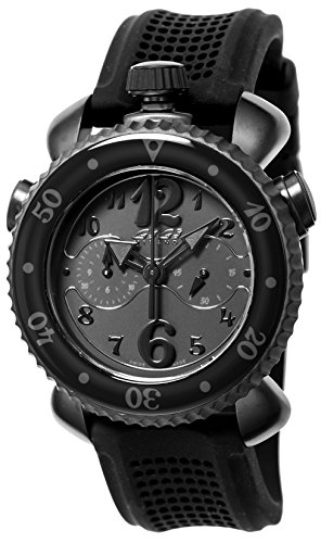 [ガガミラノ]GAGA MILANO 腕時計 CHRONO SPORTS 45MM ブラック文字盤 100m防水 7012.01 メンズ 【並行輸入品】
