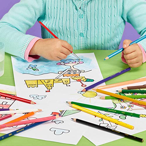 Lápis de Cor Aquarelável BIC, 12 cores, + 1 Pincel, 742837, 1 unidade