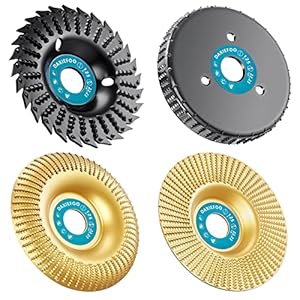 DAXIEFOO 125mm Holzschleifscheiben 4-teiliges Set