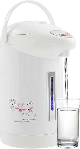 Hervidor eléctrico de 3 litros, hervidor de té de acero inoxidable de 750 W con 3 formas de dispensación de agua para cafetería, sala de estar,