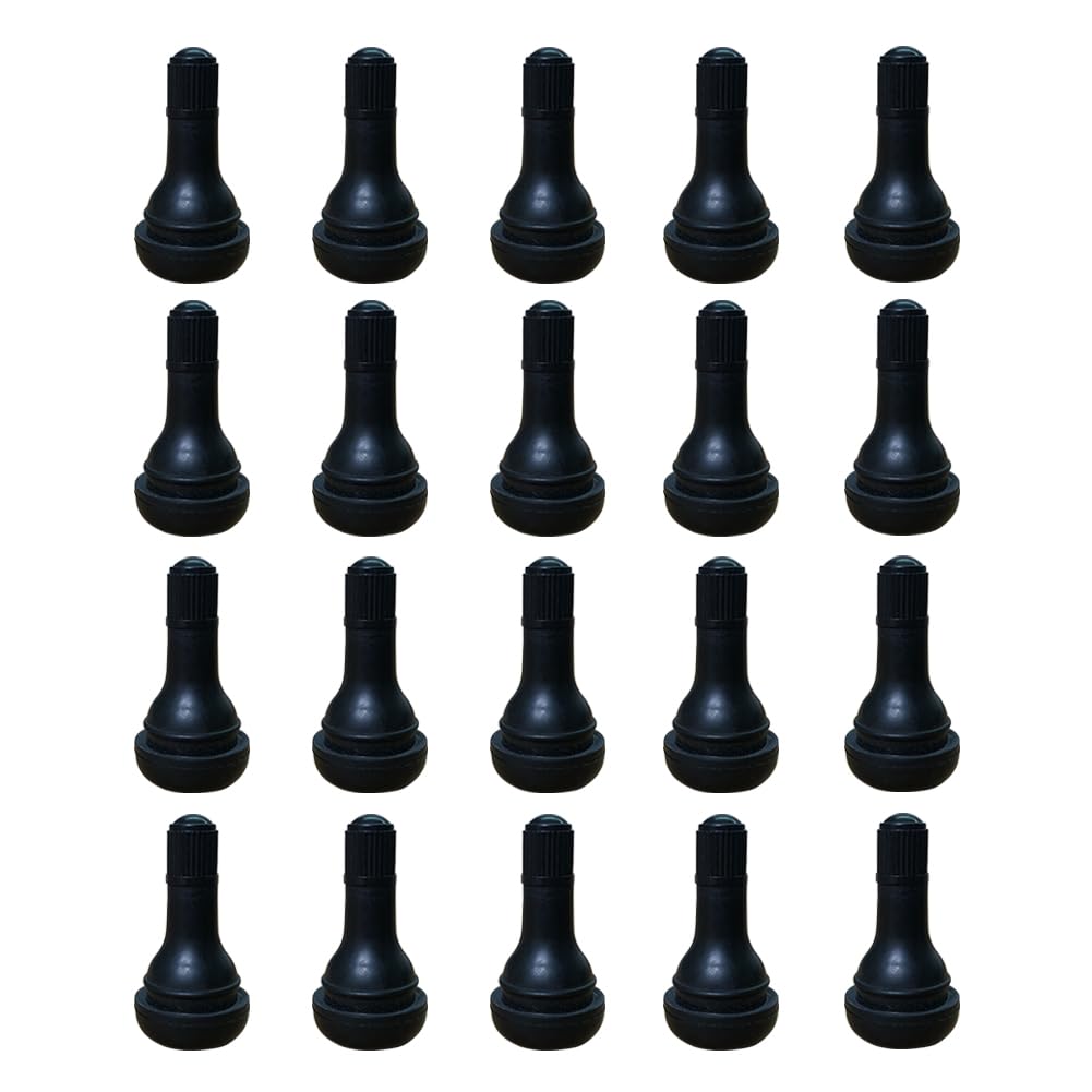 20Pcs TR415 Tubeless Tire Valve Stems for 0.625 inches Rim Holes