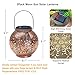 Go2garden 2Pack Solar Lanterns Outdoor Waterproof Garden Gifts for Mom Moon Star Sun Solar Lights for Balcony, Yard,Birthday Mothers Day Gifts for Grandma Wife (Bronze)