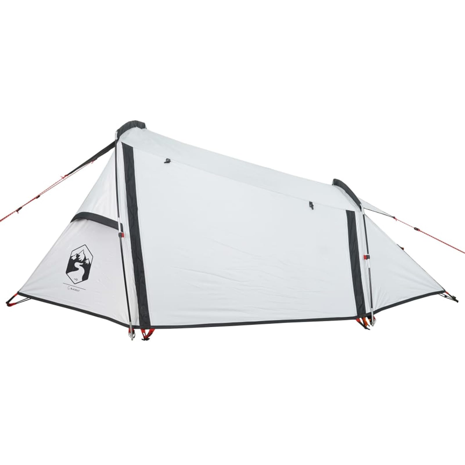 Gecheer Tienda campaña túnel 2 Personas Tela Opaca Impermeable Blanco,Cenador Pabellón de Jardín para Camping, Fiestas, Exterior