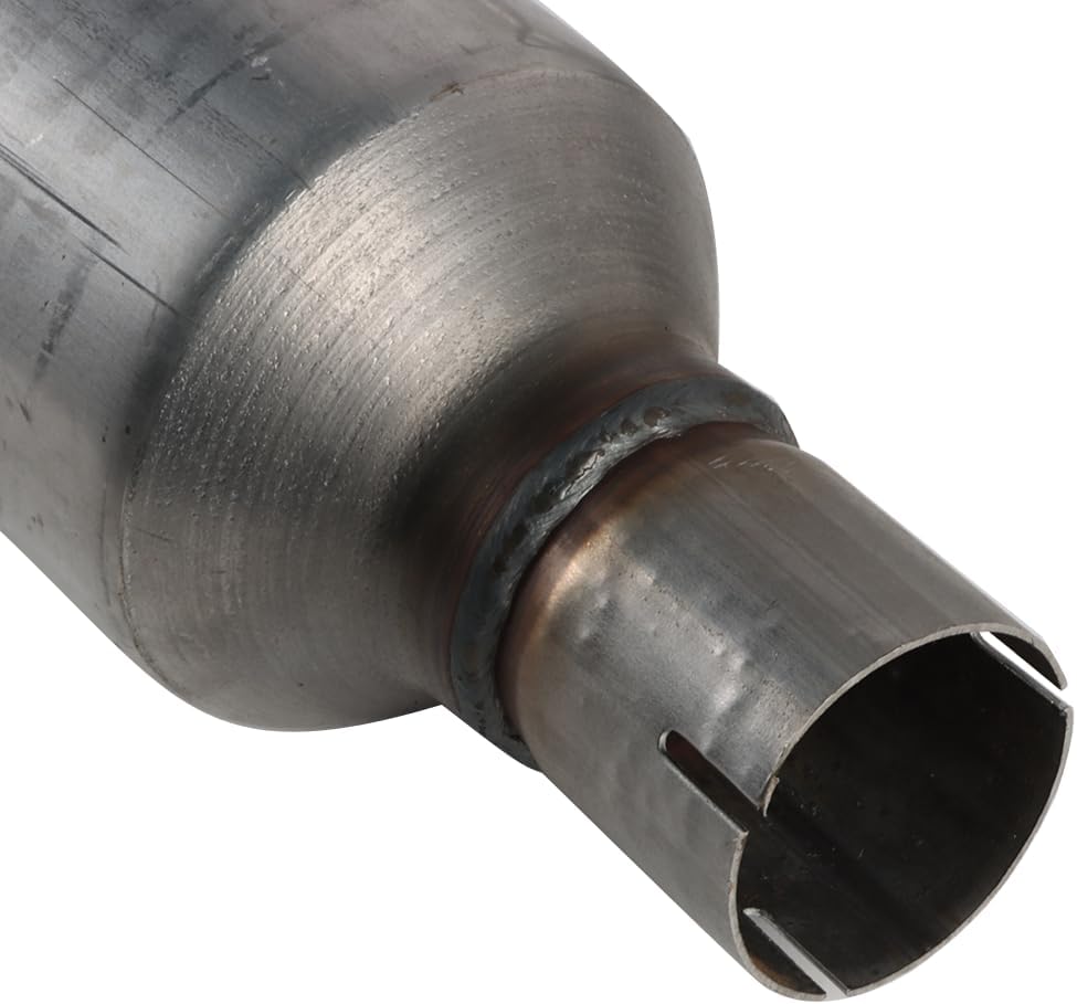 Exhaust Resonator Pipe Assembly Compatible with Toyota Camry 2003 2004 2005 2006 2.4L, Direct-fit Automotive Replacement Part, Gaskets and Clamp Included