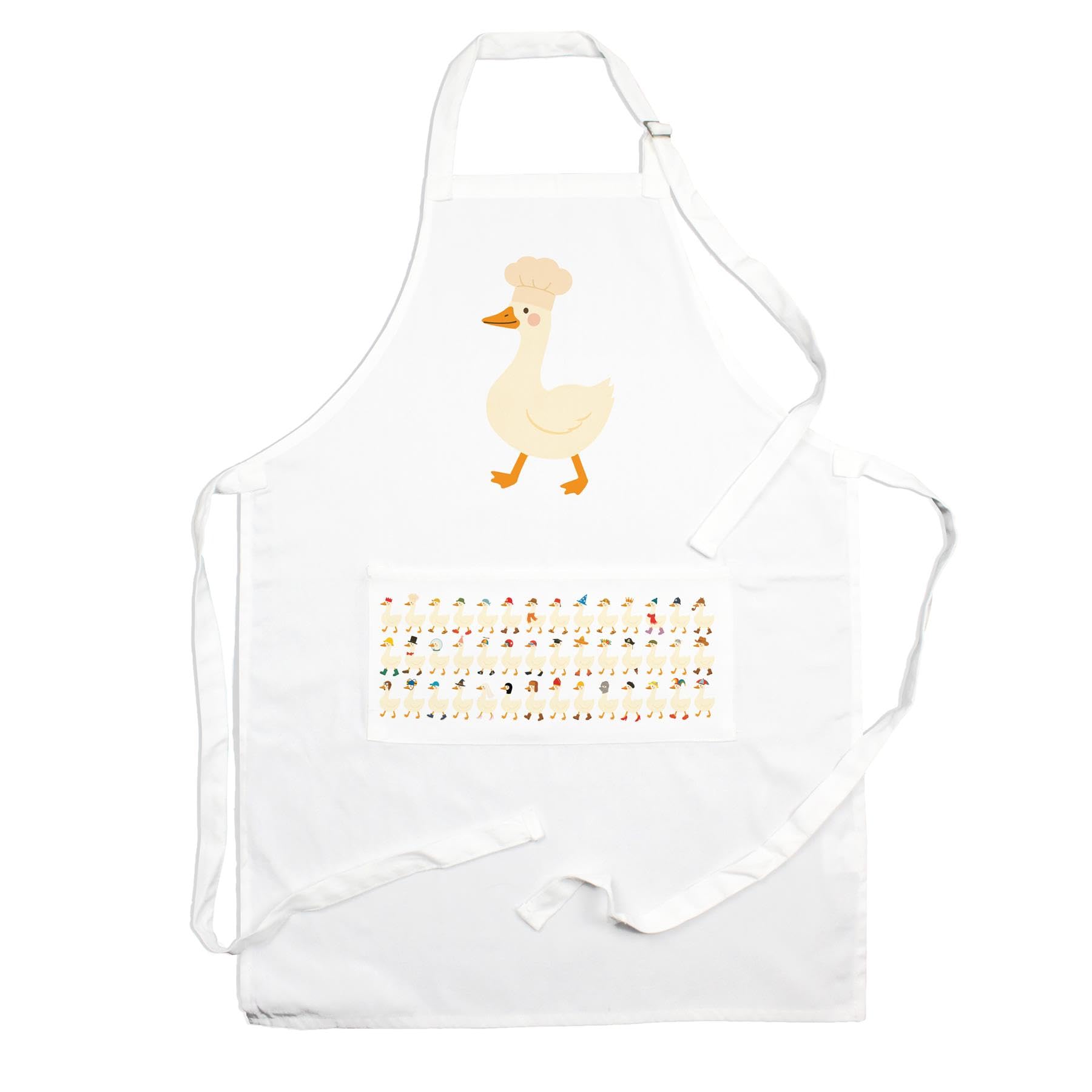 Silly Goose Apron - Novelty Kitchen Apron Gift with Neck/Waist Ties & Pocket