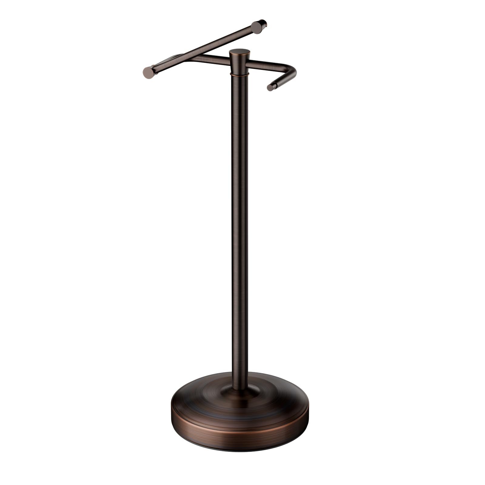Freestanding Toilet Paper Holder Stand, Heavy Duty Matte Black Stainless Steel Toilet Paper Holder with Weighted Base, Rustproof & Tool-Free Installation for Modern Bathrooms — Amazon image 9