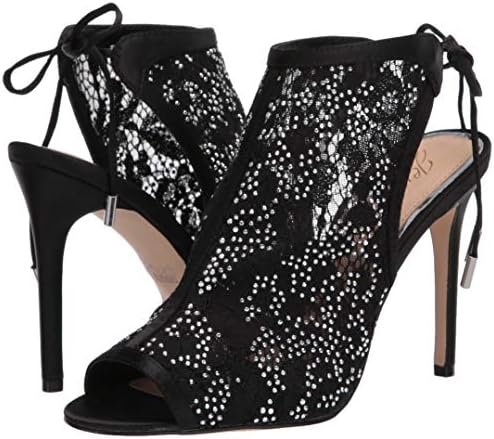 Jewel Badgley Mischka Women's BOULDER Boot, Black Lace, 6 M US | Image 6