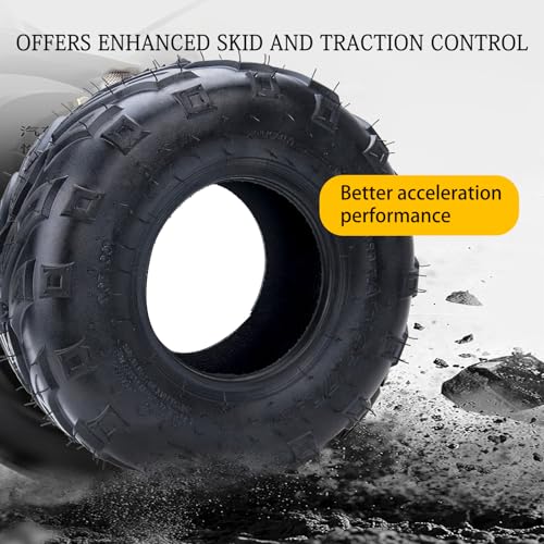 145/70-6 Tires for Go Kart ATV Mini Bike Tires Coleman