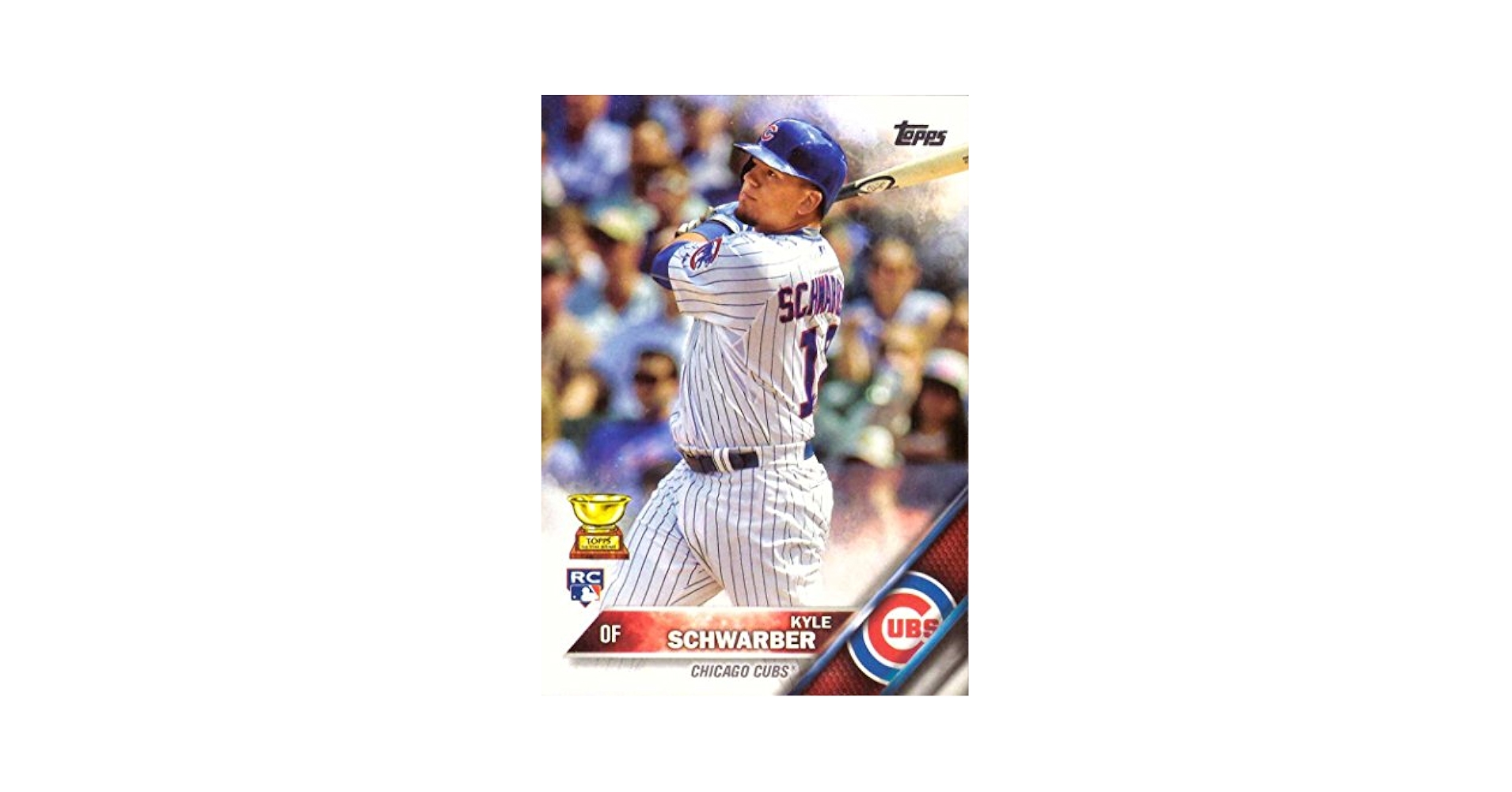 Topps2016 カイル・シュワーバー RC Amazon.com: 2016 Topps Baseball #66 Kyle Schwarber Rookie