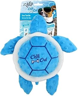 ALL FOR PAWS Chill Out Summer Dog Toy Cooling Toy Outdoor Play Plush Toy Turtle product image