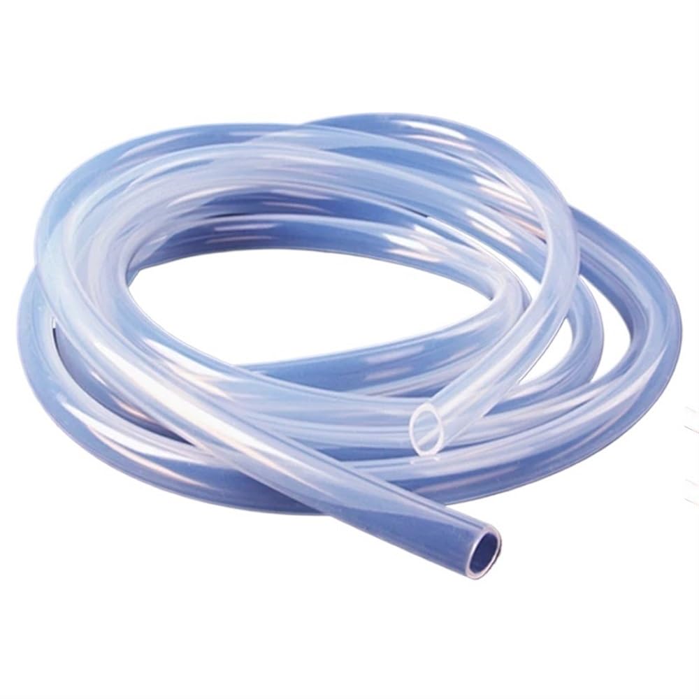 Tubo de silicona para el hogar, manguera de calidad alimentaria, transparente, insípido, resistente a altas temperaturas, dispensador de agua, bomba peristáltica, 1 ud. ( Color : 5 Meter , Size : ID22
