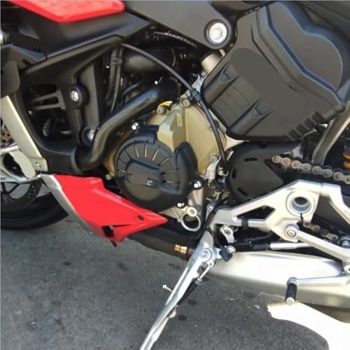 Cubierta protectora de motor de moto para tus rutas en Streetfighter V4S 3