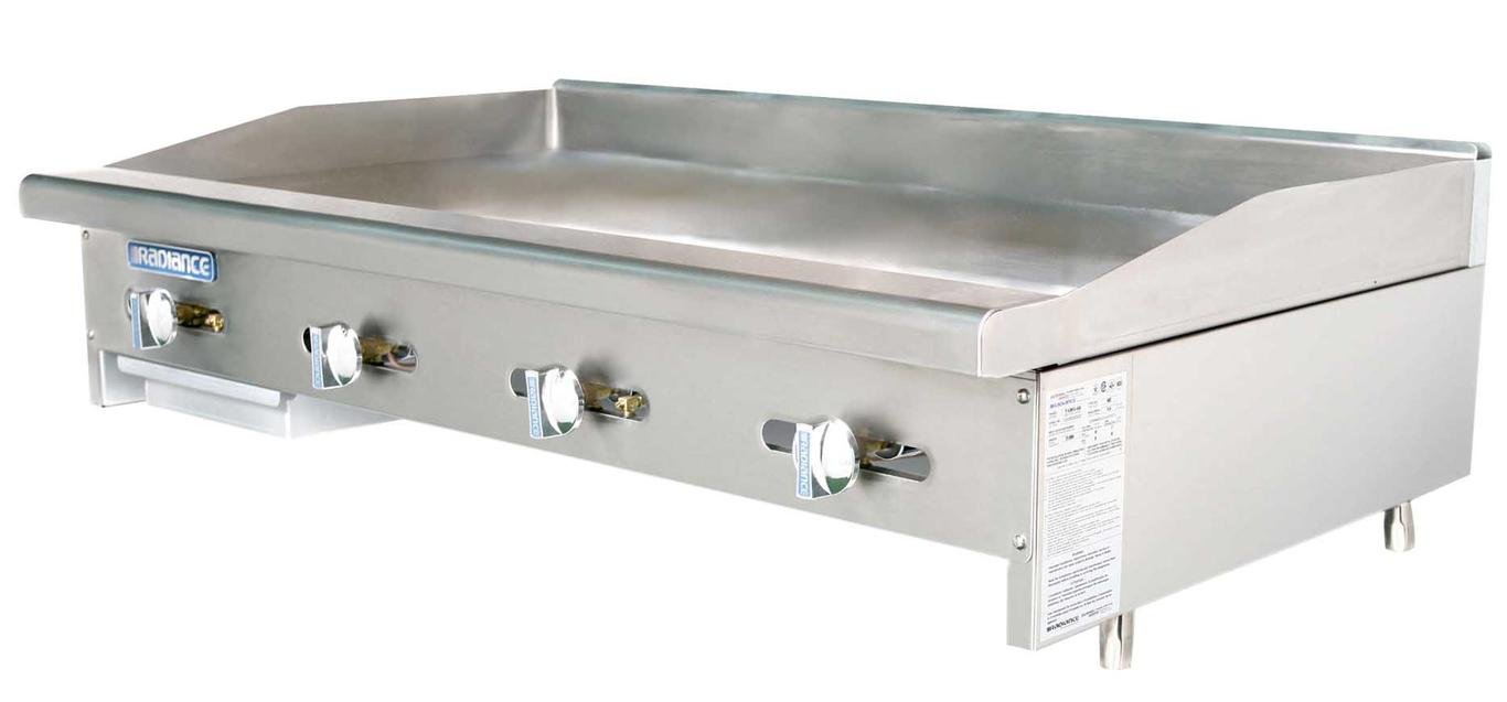 Turbo Air Radiance TAMG-48 Countertop Gas Griddle 48