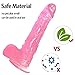 7.6 Inch Adult Tools for Women Silicone Waterproof Womens Toys Classic Wand with Powerful Suction Cup for Hands Free Play Outdoors or at Home Thrusting Sensory Toys Woman
