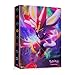 JOYUE Pokemon Card Holder Album, Carpeta Pokemon para Tarjetas, Album de Tarjetas, Fundas Protectoras de Pokemon, Tarjetas GX y EX, 30 Páginas con Capacidad para 240 Tarjetas (Crack)