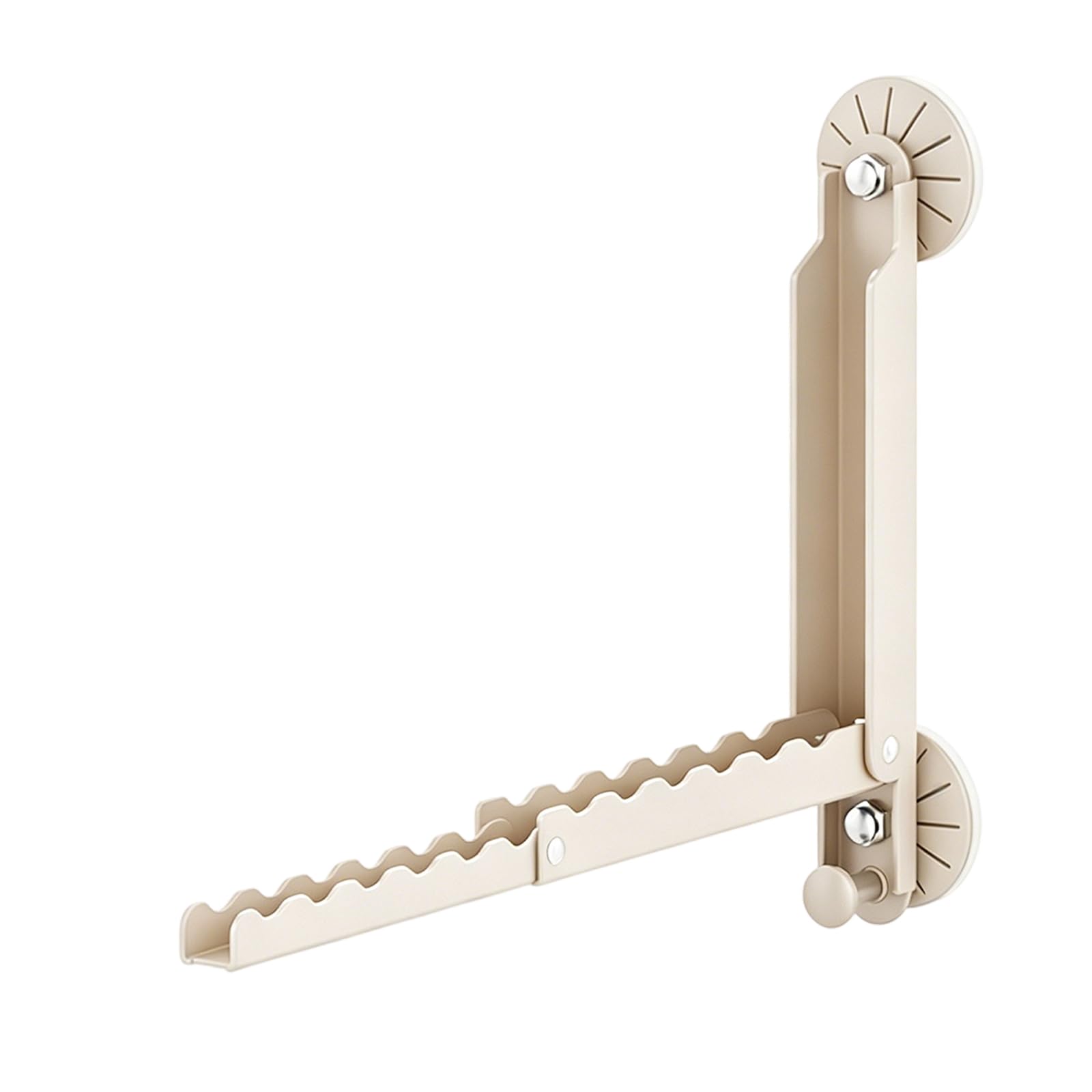 WGDYRP Wall Mounted Clothes Drying Rack Folding Clothes Hanger Saving Space Hangs Rack For Temporary Drying
