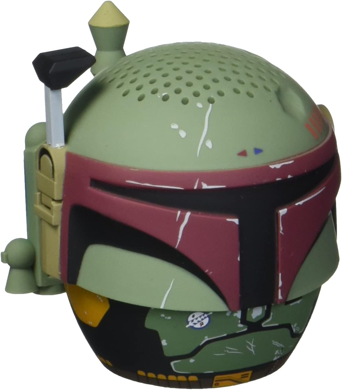 Bitty Boomers Star Wars: Book of Boba Fett – Boba Fett Mini Bluetooth Speaker, Olive Green, 2.3 inches