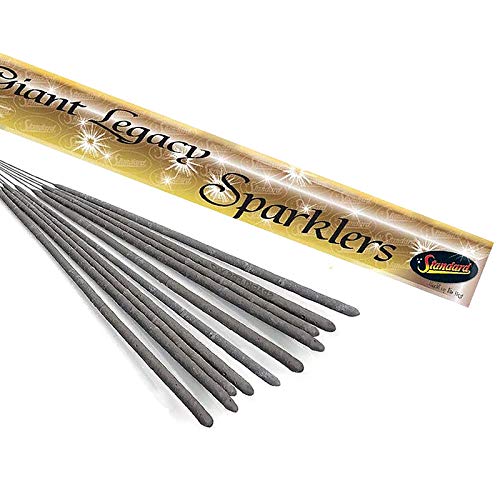 Standard Fireworks 50 x 40cm (16) Giant Legacy Sparklers (10 Packs)