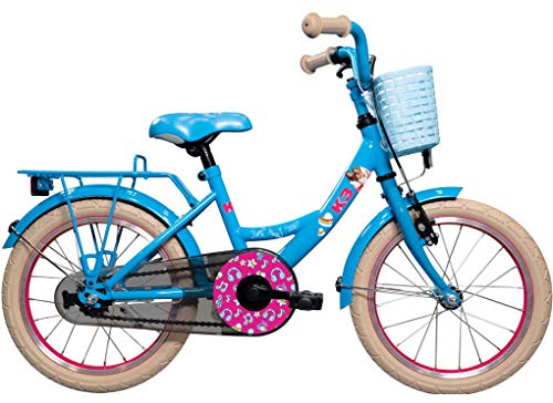 Studio 100 K3 - Freno de contrapedal para niña (18 pulgadas, 26 cm), color azul claro