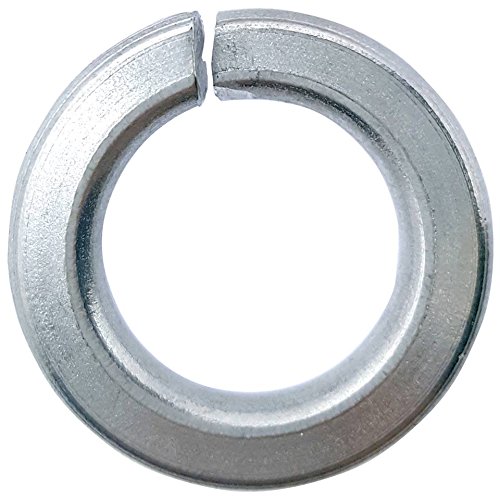 1" Medium Split Lock Washers, Stainless Steel 18-8, Plain Finish, Quantity 10 by Fastenere