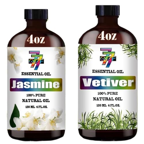 Set de Aceites Esenciales Vetiver y Jazmín 120ml