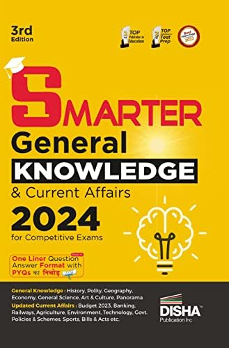 SMARTER General Knowledge & Current Affairs 2024 for Competitive Exams ...