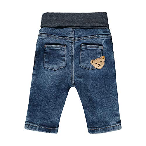 Steiff Baby-Jungen Mit Süßer teddybärapplikation Jeanshose - Image 3