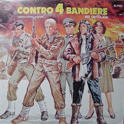 CONTRO 4 BANDIERE ORIGINAL MOTION PICTURE SOUNDTRACK ITALIAN IMPORT