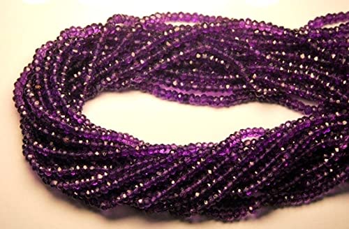 Améthyste quartz rondelles 4mm LKBEADS pour fabriquer un bracelet zen fait main