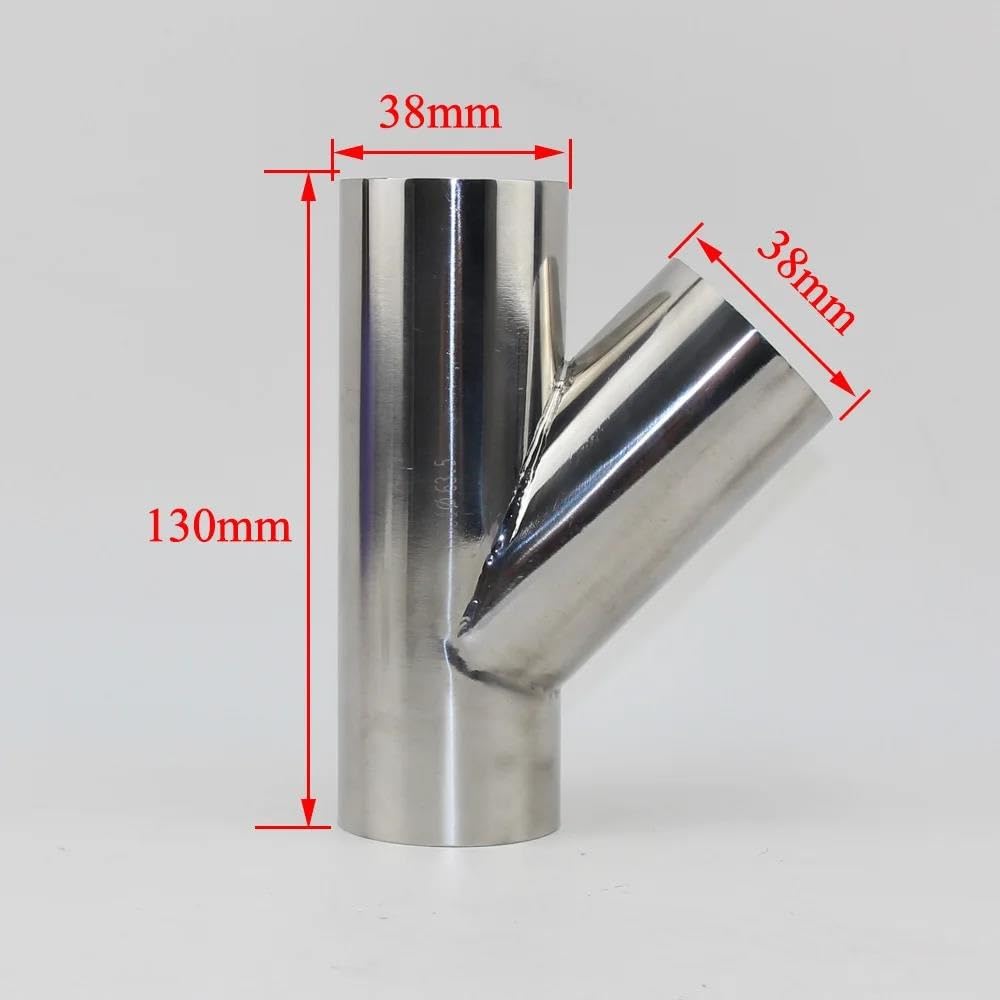 Regenpijp T-stuk 80mm rond. 45 graden Kopen