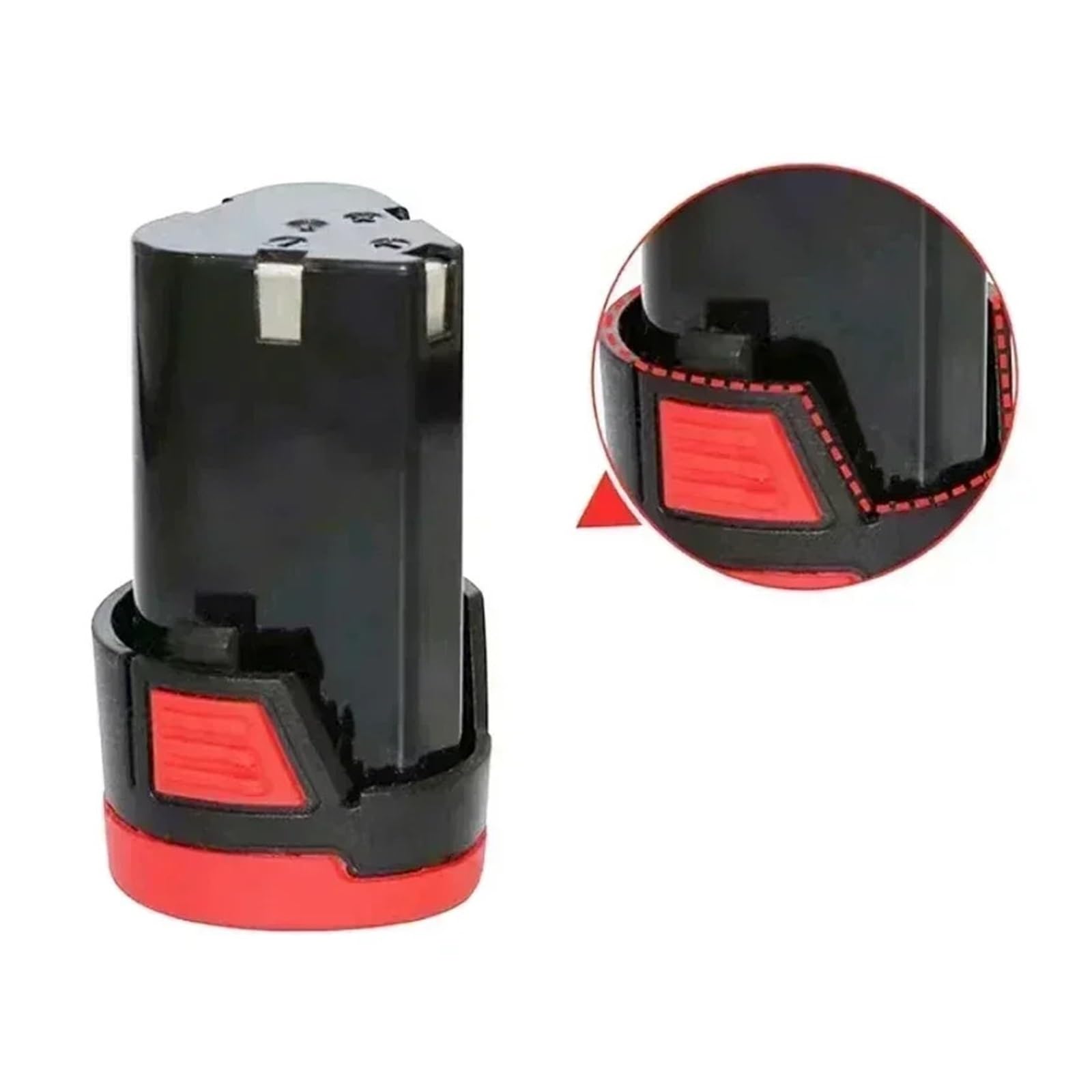 Batería de iones de litio recargable de 12V tipo F herramienta eléctrica Adaptable de gran capacidad taladro manual batería de destornillador(4F battery 1charger)