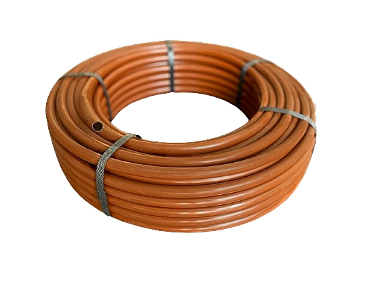 Mugar- Tuberías para Riego por Goteo de 16mm de Diámetro Marrones o Negras- Bobinas de Riego por Goteo- Tubos de Goteo de 16mm (Marrón, 100 metros)