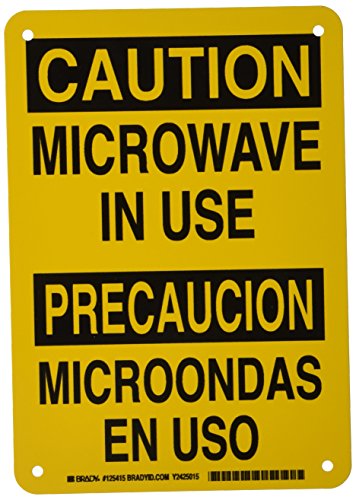 Panneau pour micro-ondes Brady dans la cuisine de bureau