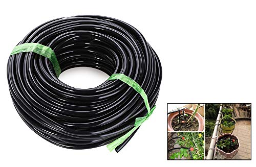 NOLOGO Gxbld-yy 2pcs/Set 20M 3/5 MM And 4/7MM Black Micro Irrigation Pipe Water Hose Drip Irrigation Hoses Drip Watering Sprinkling Home Garden (color : 3MM diameter)