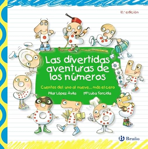 Las divertidas aventuras de los números (Castellano - A PARTIR DE 3 AÑOS - LIBROS DIDÁCTICOS - Las divertidas aventuras de las letras y los números) | Ya disponible en tu tienda friki favorita! En mundofriki.es!