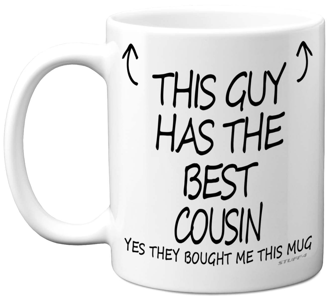 Stuff4 This Guy Has The Best Cousin Mug, Christmas Day Presents