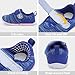 L-RUN Girls Tennis Shoes Toddler Boys Barefoot Wide Toe Box School Shoes Blue 9-9.5 Toddler